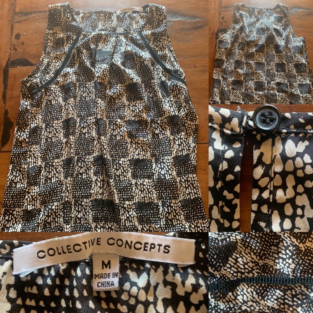Sleeveless Dress Shirt